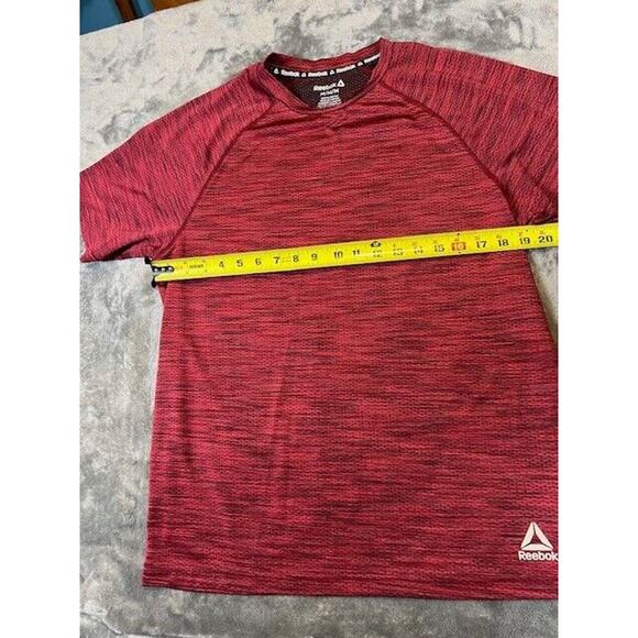 Reebok Athletic Training Shirt Mens M Red Short Sleeve T-Shirt Tee - Picture 6 of 7
